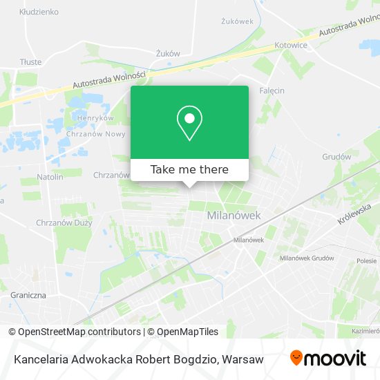 Kancelaria Adwokacka Robert Bogdzio map