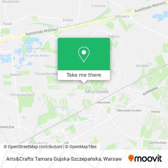 Arts&Crafts Tamara Gujska-Szczepańska map