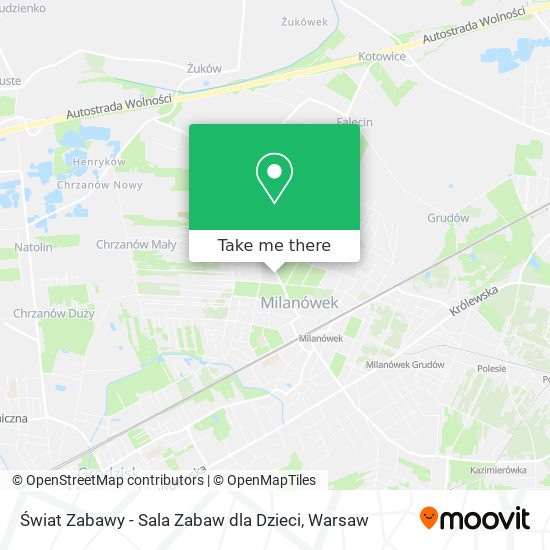 Świat Zabawy - Sala Zabaw dla Dzieci map