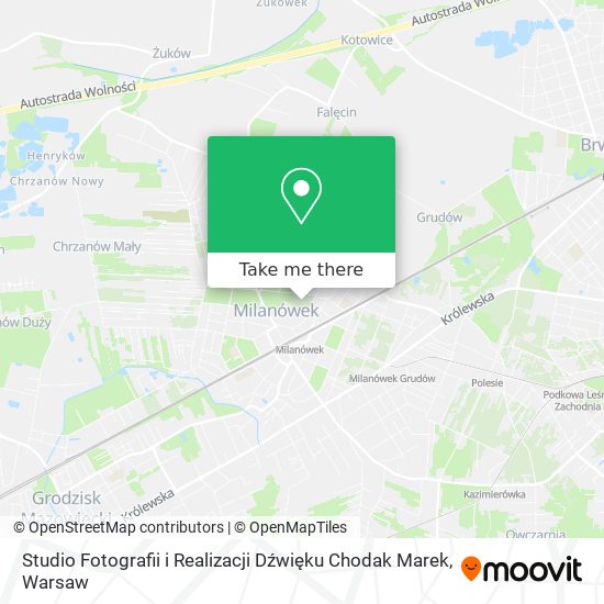 Studio Fotografii i Realizacji Dźwięku Chodak Marek map