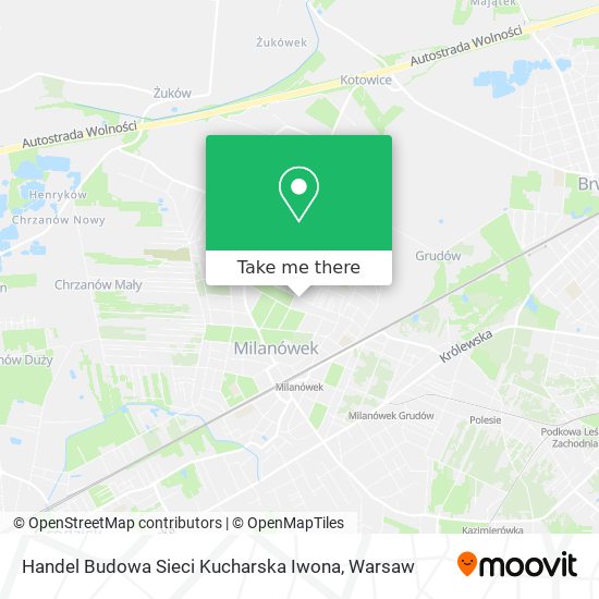 Handel Budowa Sieci Kucharska Iwona map