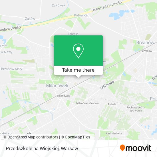 Przedszkole na Wiejskiej map