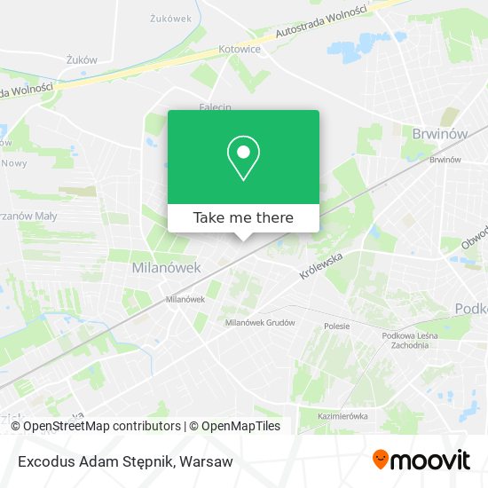 Excodus Adam Stępnik map