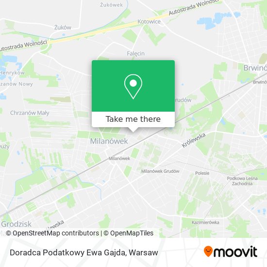 Doradca Podatkowy Ewa Gajda map