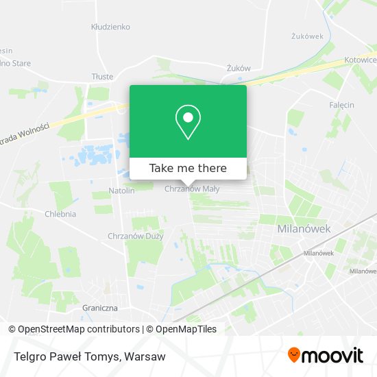 Telgro Paweł Tomys map