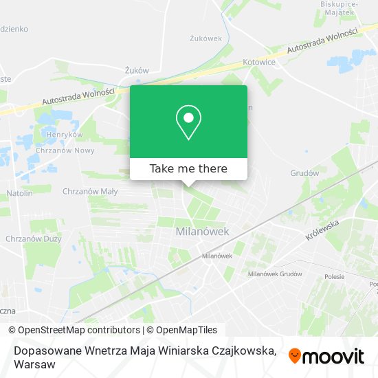 Dopasowane Wnetrza Maja Winiarska Czajkowska map