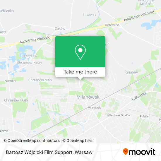 Bartosz Wójcicki Film Support map