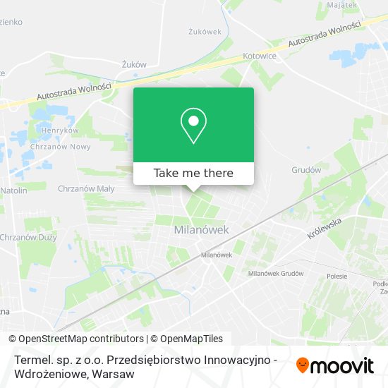 Termel. sp. z o.o. Przedsiębiorstwo Innowacyjno - Wdrożeniowe map