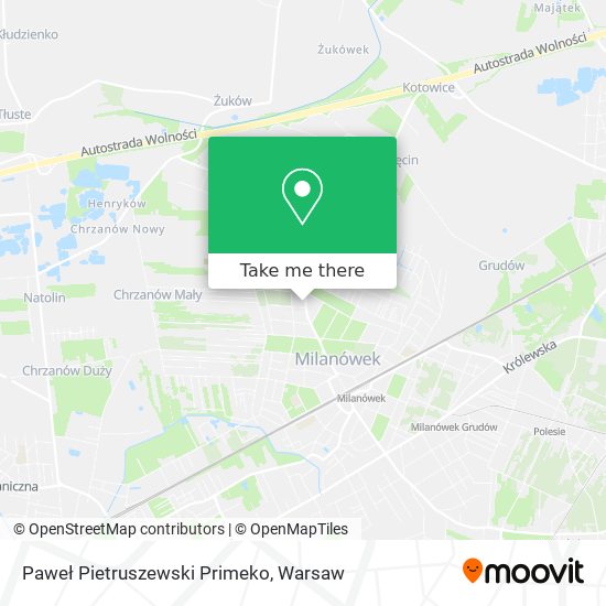 Paweł Pietruszewski Primeko map