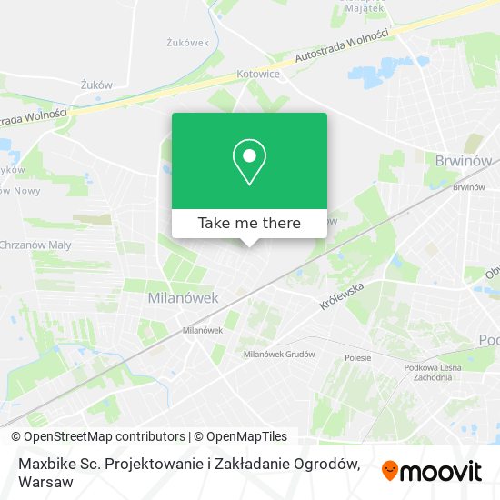 Maxbike Sc. Projektowanie i Zakładanie Ogrodów map