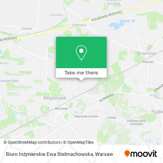 Biuro Inżynierskie Ewa Stelmachowska map