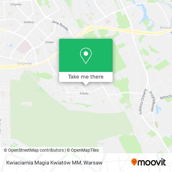 Kwiaciarnia Magia Kwiatów MM map