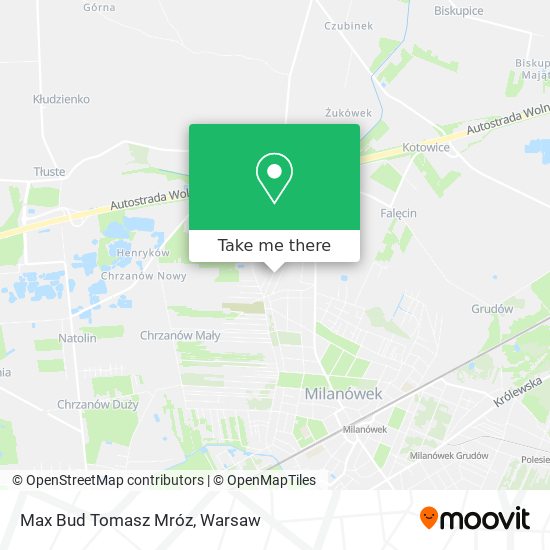 Max Bud Tomasz Mróz map