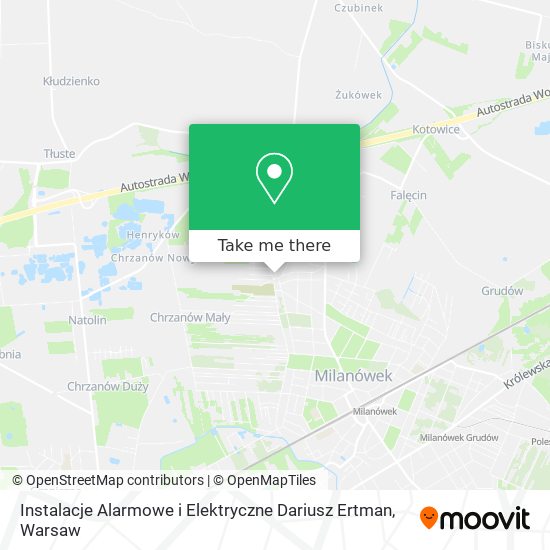 Instalacje Alarmowe i Elektryczne Dariusz Ertman map