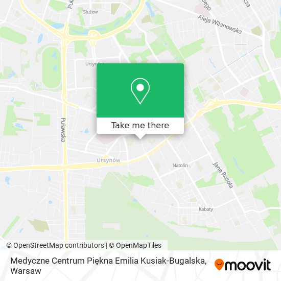 Medyczne Centrum Piękna Emilia Kusiak-Bugalska map