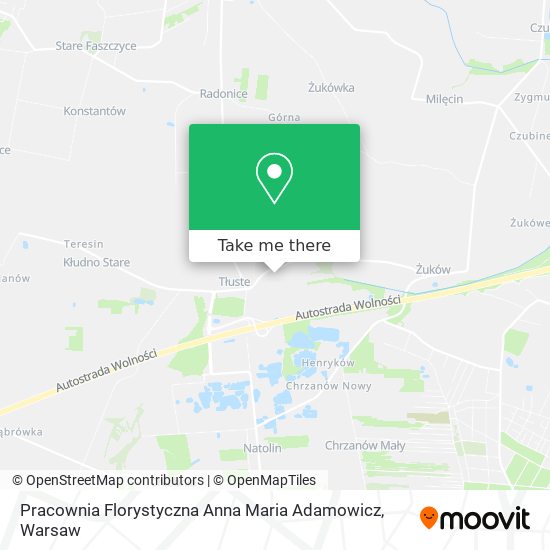 Pracownia Florystyczna Anna Maria Adamowicz map