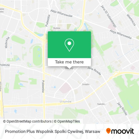 Promotion Plus Wspolnik Spolki Cywilnej map