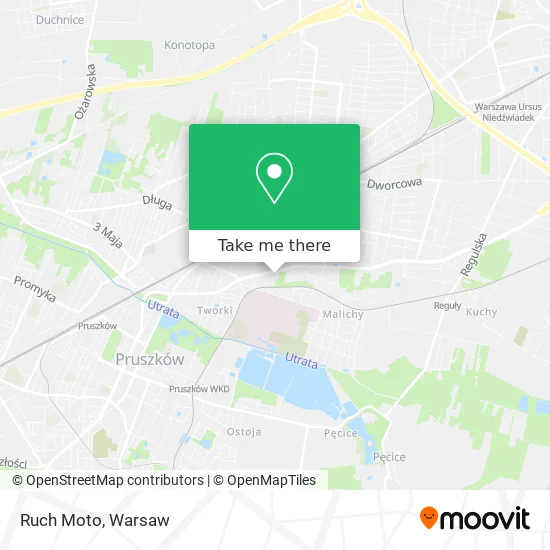 Карта Ruch Moto