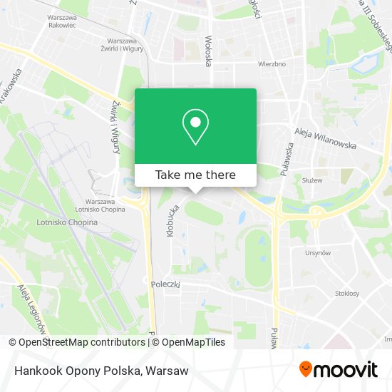 Hankook Opony Polska map