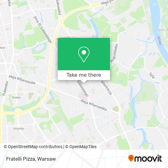 Fratelli Pizza map