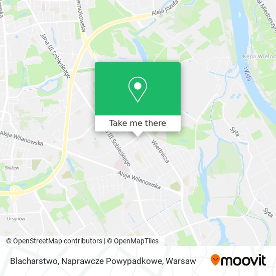 Blacharstwo, Naprawcze Powypadkowe map