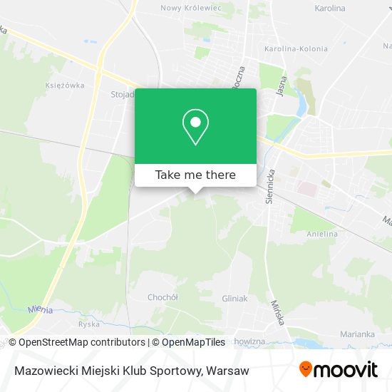 Mazowiecki Miejski Klub Sportowy map