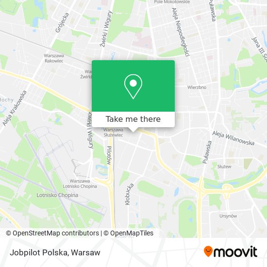 Jobpilot Polska map