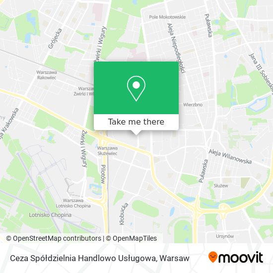 Ceza Spółdzielnia Handlowo Usługowa map