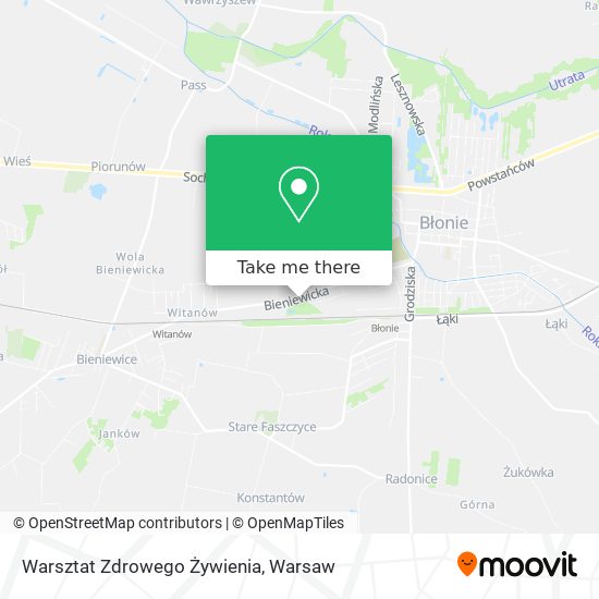 Warsztat Zdrowego Żywienia map