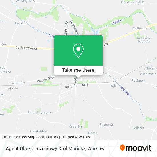 Agent Ubezpieczeniowy Król Mariusz map