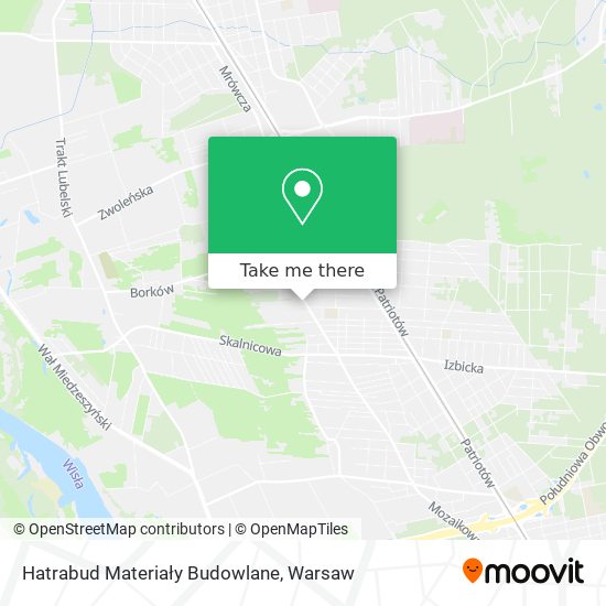 Hatrabud Materiały Budowlane map