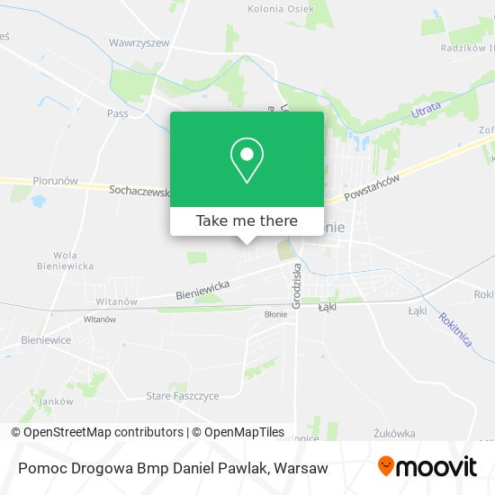 Pomoc Drogowa Bmp Daniel Pawlak map