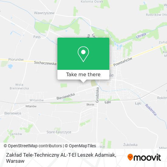 Zakład Tele-Techniczny AL-T-El Leszek Adamiak map