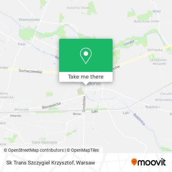 Sk Trans Szczygieł Krzysztof map