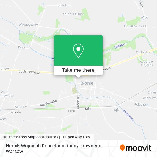 Hernik Wojciech Kancelaria Radcy Prawnego map