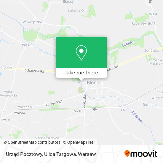 Urząd Pocztowy, Ulica Targowa map