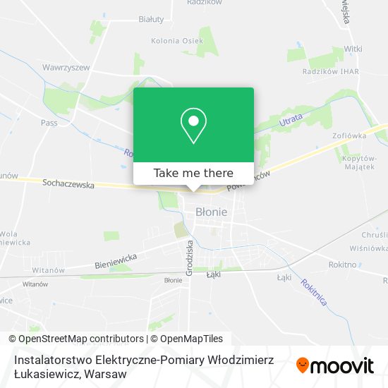 Instalatorstwo Elektryczne-Pomiary Włodzimierz Łukasiewicz map