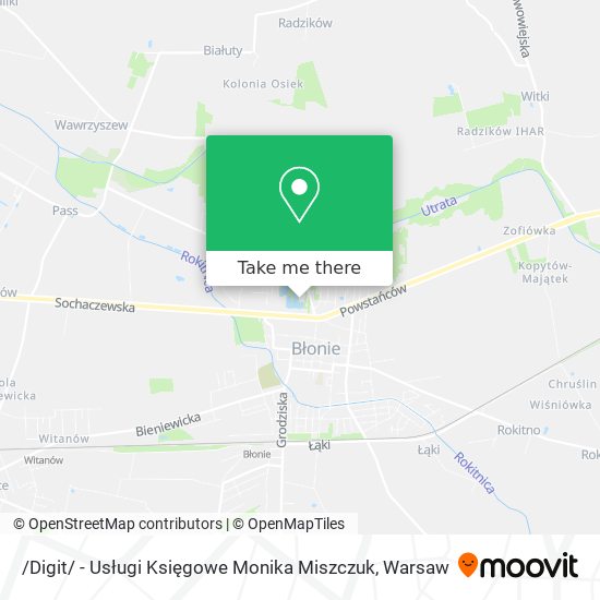 /Digit/ - Usługi Księgowe Monika Miszczuk map