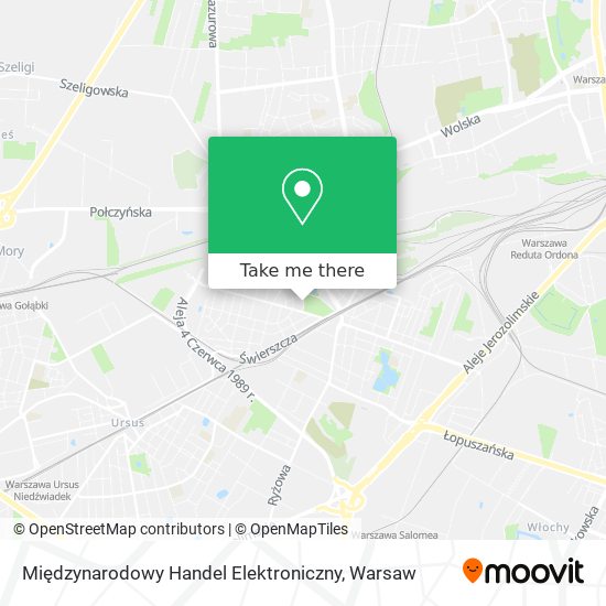 Międzynarodowy Handel Elektroniczny map