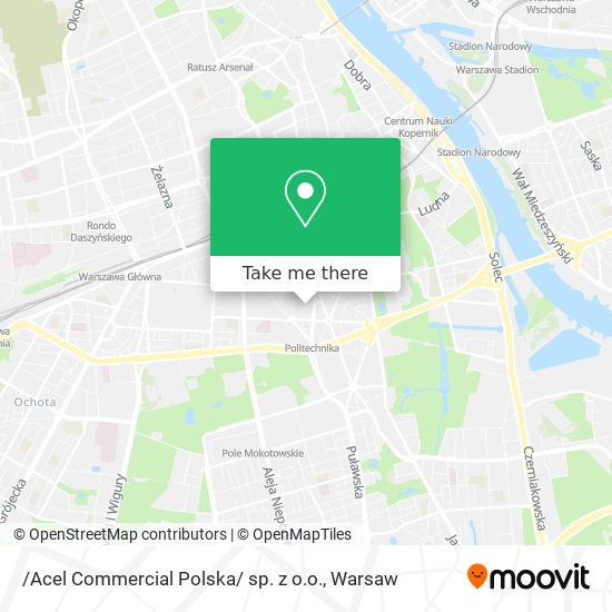 /Acel Commercial Polska/ sp. z o.o. map