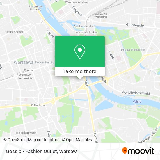 Gossip - Fashion Outlet map