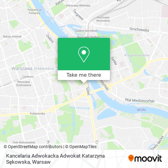 Kancelaria Adwokacka Adwokat Katarzyna Sękowska map