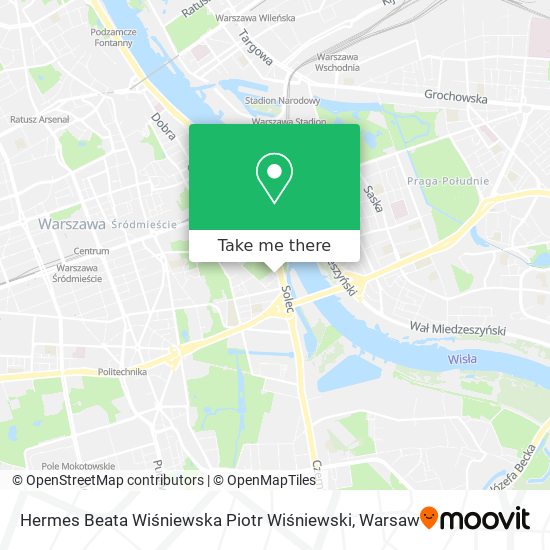 Hermes Beata Wiśniewska Piotr Wiśniewski map