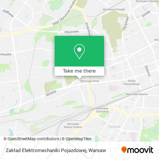 Zakład Elektromechaniki Pojazdowej map