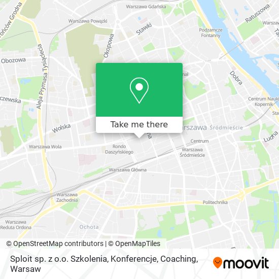 Sploit sp. z o.o. Szkolenia, Konferencje, Coaching map