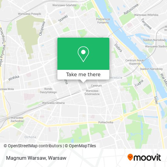 Magnum Warsaw map