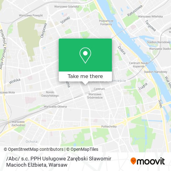 /Abc/ s.c. PPH Usługowe Zarębski Sławomir Macioch Elżbieta map