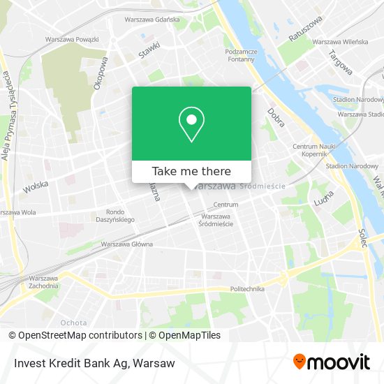 Invest Kredit Bank Ag map