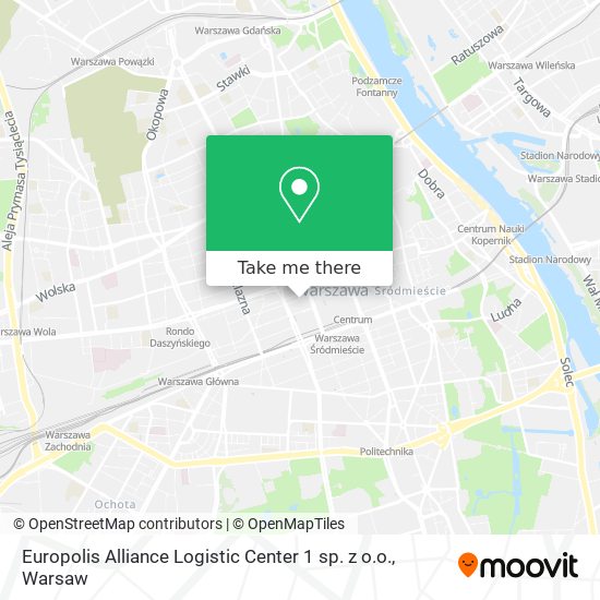 Europolis Alliance Logistic Center 1 sp. z o.o. map