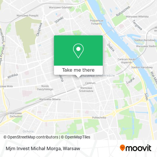 Mjm Invest Michał Morga map